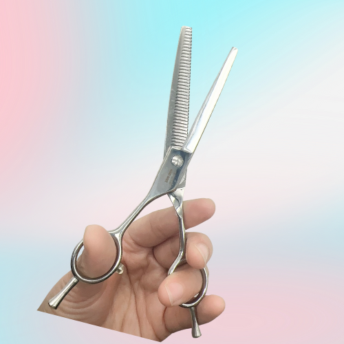 左利きシザー レフティ カーブ ブレンダーシザー 7インチ40目 すぎ率45%‐55%