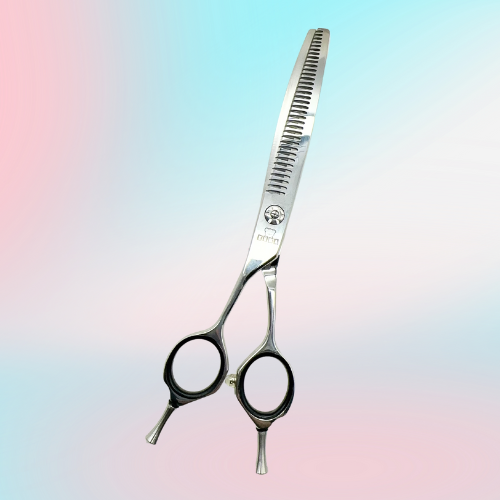 左利きシザー 7インチ38目 すき率75%-80% カーブ ブレンダーシザー レフティ