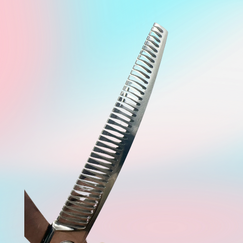 左利きシザー レフティ カーブ ブレンダーシザー 7インチ40目 すぎ率45%‐55%