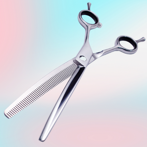 7インチ 40目  すき率55%-65% カーブブランディングシザ・セニング