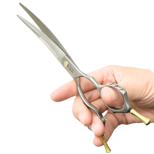 KUMA 8インチ カーブシザー 銀