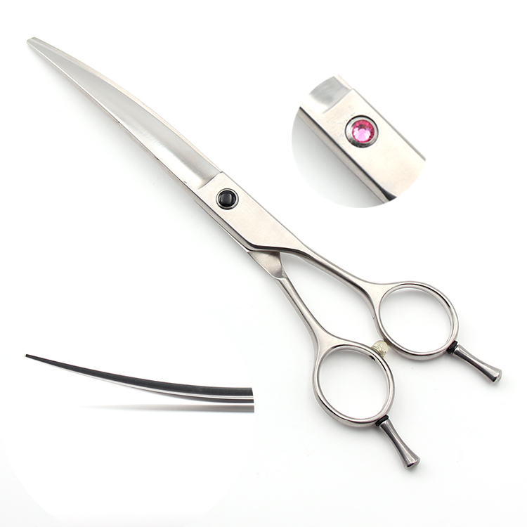 KUMA 7インチ カーブシザー 銀