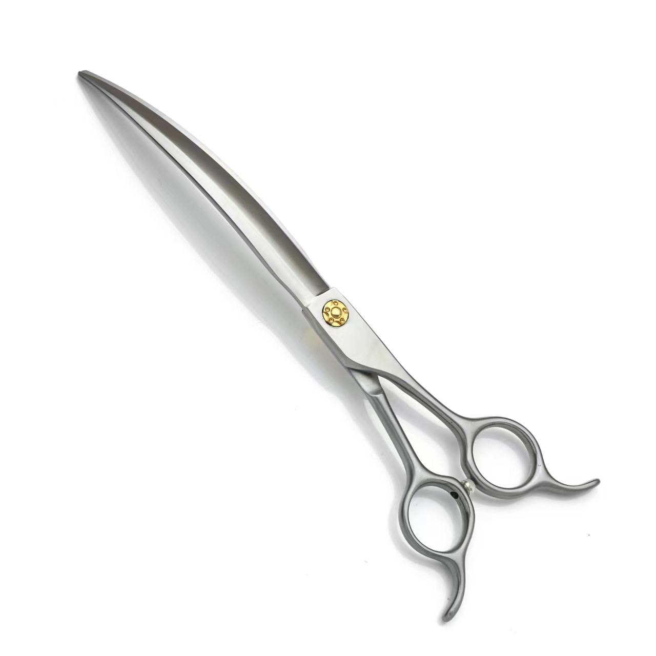 KUMA 7.5インチ カーブシザー 深いカーブ 銀