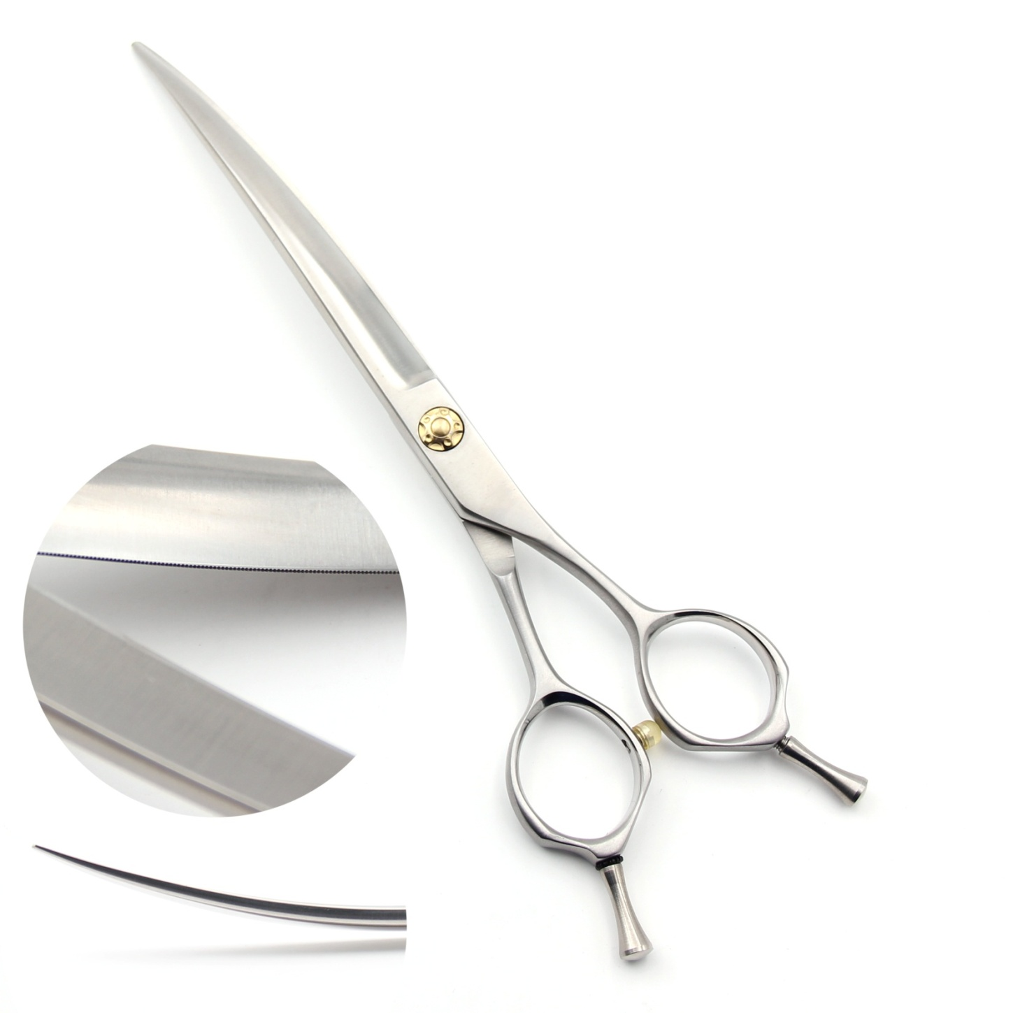 KUMA カーブシザー 7インチ［片刃ギザ］ – KUMA SCISSORS