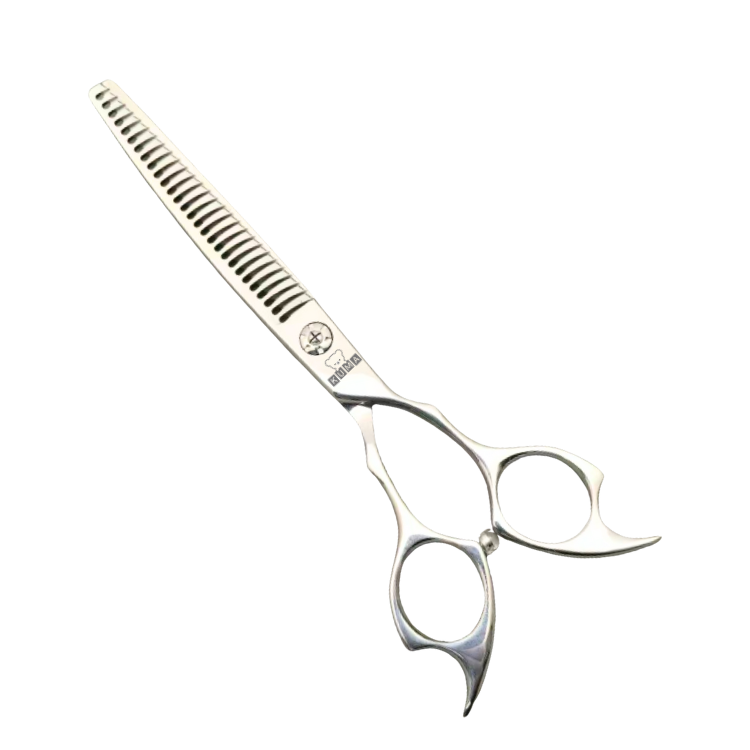 KUMA カーブ セニングシザー 6.5インチ［すき率40〜50%］