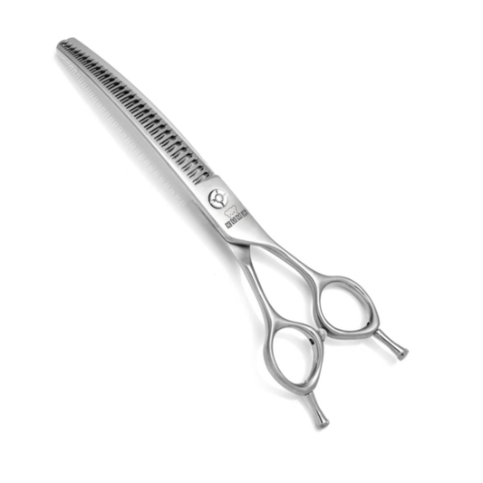 KUMA カーブ セニングシザー 7インチ ［すき率60〜90%］