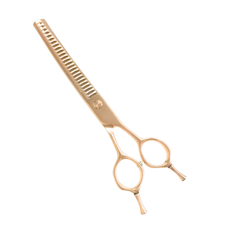 KUMA カーブ ブレンディングシザー 7インチ［すき率75〜85%］［逆刃］